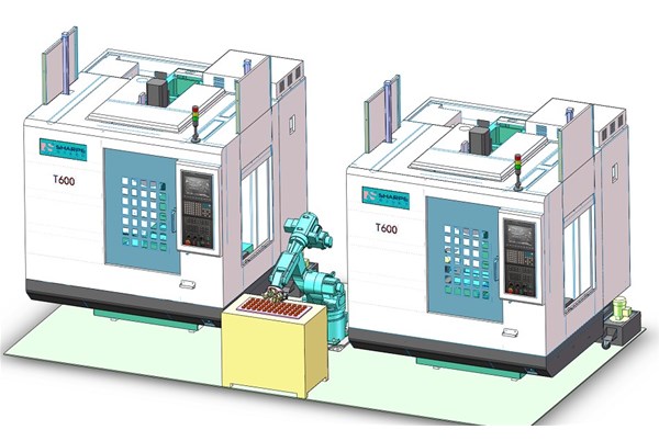 中國加工中心(xīn)及機器人集成發(fa)展