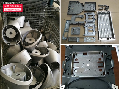 各種複雜(za)鋁壓鑄件的(de)加工